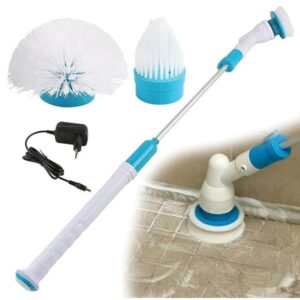Electric spin scrubber