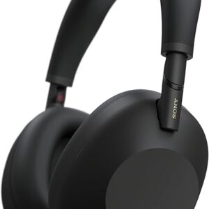 Sony WH-1000XM6 The Best Noise Canceling Wireless Headphones, HD NC Processor QN3, 12 Microphones, Adaptive NC Optimizer, Mastered by Engineers, Studio-Quality, 30-Hour Battery, Black