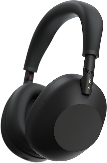 Sony WH-1000XM6 The Best Noise Canceling Wireless Headphones, HD NC Processor QN3, 12 Microphones, Adaptive NC Optimizer, Mastered by Engineers, Studio-Quality, 30-Hour Battery, Black