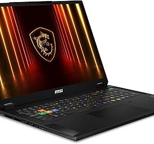 MSI Stealth 18 HX AI A2XWIG-026CA 18" UHD+ mini LED 120Hz Gaming Laptop, Intel Core Ultra 9-275HX, RTX 5080, 64GB DDR5, 2TB NVMe SSD, Windows 11 PRO Visit the MSI Store