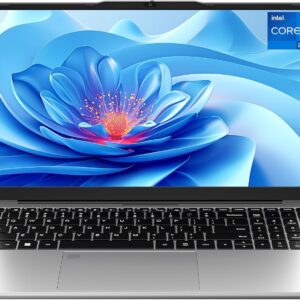 15.6 Inch Laptop, Core i3 Processor (Up to 2 GHz), 8GB RAM, 128GB SSD, Expandable Storage, Windows 11 Home Laptops Computer, Backlit Keyboard, Wi-Fi 5, for Business and Students.